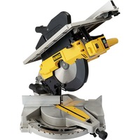 DEWALT Tisch-, Kapp-und Gehrungssäge D27113, Kapp- und Gehrungssäge gelb, 1.600 Watt