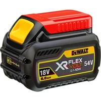 DEWALT XR FLEXVOLT Akku DCB546, 54Volt gelb/schwarz, 54Volt 2Ah oder 18Volt 6Ah
