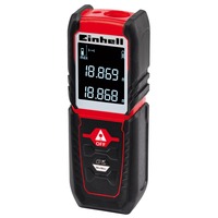 EINHELL Laser-Distanzmesser TC-LD 25, Entfernungsmesser schwarz/rot, Abstände von 5cm - 25 Meter