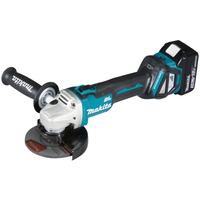 Makita Akku-Winkelschleifer DGA511RTJ, 18Volt blau/schwarz, 2x Li-Ionen-Akku 5,0Ah, im MAKPAC Gr.2