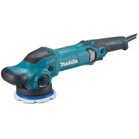 Makita Exzenterpolierer PO5000C, Poliermaschine blau/schwarz, 900 Watt