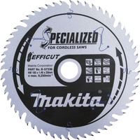 Makita Kreissägeblatt EFFICUT B-57336, Ø 165mm, 56Z Bohrung 20mm, für Akku-Sägen