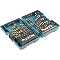 Makita Metall- / Stein- / Holzbohrer-Satz B-49432 blau, 18-teilig