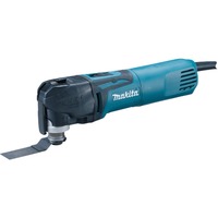 Makita Multifunktions-Werkzeug TM3010CX4J blau/schwarz, MakPac Gr.2, 320 Watt, 41-tlg. Zubehörset