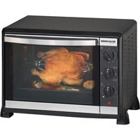 Rommelsbacher Back & Grill Ofen mit Umluft BG 1550, Mini-Backofen schwarz, Retail