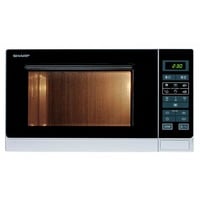 SHARP R-342INW, Mikrowelle silber