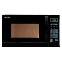SHARP R-642BKW, Mikrowelle schwarz
