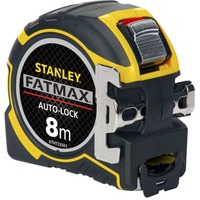 Stanley Bandmaß FATMAX PRO Autolock, 8 Meter schwarz/gelb, 32mm