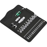 Wera Kraftform Kompakt Zyklop Mini 2 Satz, Werkzeug-Set incl. 2 Zyklop Mini Bit-Knarren, 1/4"