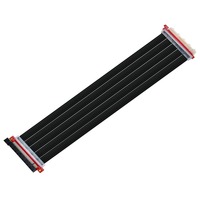 SilverStone Riserkabel SST-RC04B-400 schwarz, 40cm