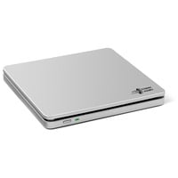 Hitachi-LG Data Storage GP70NS50 SLIM, externer DVD-Brenner silber, extern, USB 2.0, 5,25"