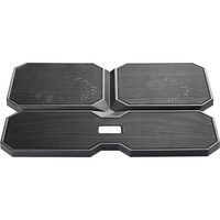 DeepCool Multi Core X6, Notebook-Kühler schwarz, für Notebooks bis 39,624 cm (15,6")