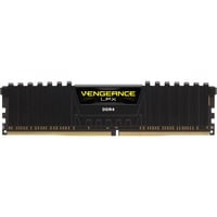 Corsair DIMM 16 GB DDR4-2400 , Arbeitsspeicher schwarz, CMK16GX4M1A2400C16, Vengeance LPX, INTEL XMP