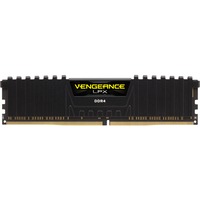 Corsair DIMM 32 GB DDR4-3000  , Arbeitsspeicher schwarz, CMK32GX4M1D3000C16, Vengeance LPX, INTEL XMP