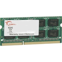 G.Skill SO-DIMM 4 GB DDR3-1600 , Arbeitsspeicher F3-12800CL11S-4GBSQ, SQ, Retail