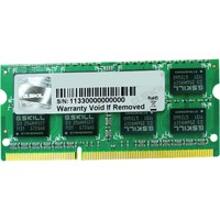 G.Skill SO-DIMM 8 GB DDR3-1600 , Arbeitsspeicher F3-1600C11S-8GSQ, SQ, Lite Retail