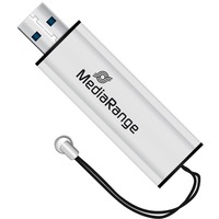 MediaRange 16 GB, USB-Stick silber/schwarz, USB-A 3.2 Gen 1