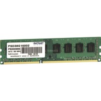 Patriot DIMM 8 GB DDR3-1600 , Arbeitsspeicher PSD38G16002, Signature Line