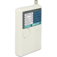 DeLOCK Kabeltester RJ45 / RJ12 / BNC / USB weiß