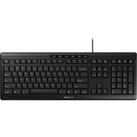 CHERRY STREAM KEYBOARD, Tastatur schwarz, EU-Layout (QWERTY), SX-Scherentechnologie