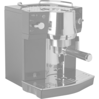 Ninja Luxe Premium Siebträger ES601EU, Espressomaschine silber/schwarz