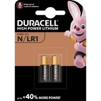 Duracell Security, Batterie 2 Stück, Block, N (BG2, LR1)