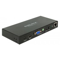 DeLOCK Multi-AV> HDMI Konverter 4K 60 Hz, HDMI Switch 