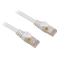 Sharkoon Patchkabel RJ45 Cat.6 SFTP weiß, 3 Meter