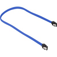 Sharkoon Sata III Kabel sleeve blau, 30 cm