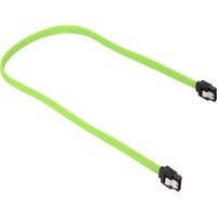 Sharkoon Sata III Kabel sleeve grün, 45 cm