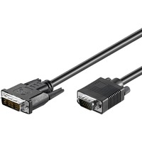 goobay DVI-A ->VGA, Kabel schwarz, 2 Meter