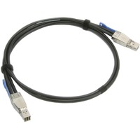 Supermicro Kabel Mini SAS HD (SFF-8644) > Mini SAS HD (SFF-8644) schwarz, 1 Meter