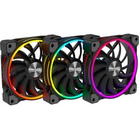 Alpenföhn Wing Boost 3 High Speed 120x120x25, Gehäuselüfter schwarz, 3er Set, 120 mm