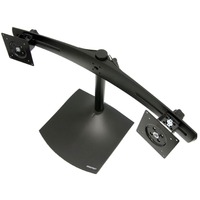 Ergotron DS100 Dual Monitor Desk Stand, Standfuß schwarz