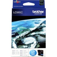 Brother Tinte cyan LC985C Retail