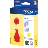 Brother Tinte gelb LC-121Y gelb