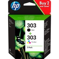 HP Tinte schwarz und dreifarbig Nr.303 (3YM92AE)