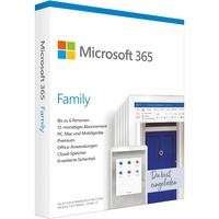 Microsoft 365 Family, Office-Software 1 Jahr