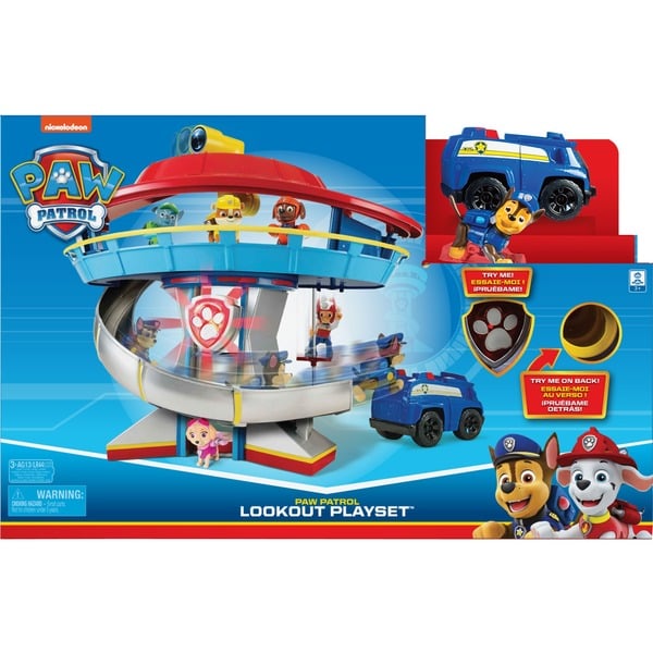 paw patrol spin master tower