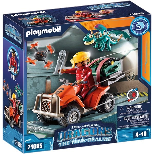 Playmobil 71085 Dragons Devět říší Icaris Quad a Phil