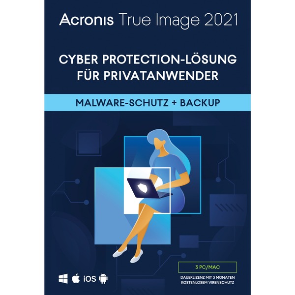 Acronis True Image 2021, Datensicherung-Software 