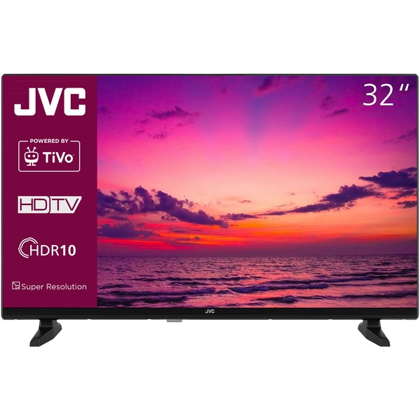 JVC LT-32VH5355, LED-Fernseher 80 cm (32 Zoll), schwarz, WXGA, Tripple Tuner, Smart TV, TiVo Betriebssystem JVC LT-32VH5355, LED-Fernseher 80 cm (32 Zoll), schwarz, WXGA, Tripple Tuner, Smart TV, TiVo Betriebssystem