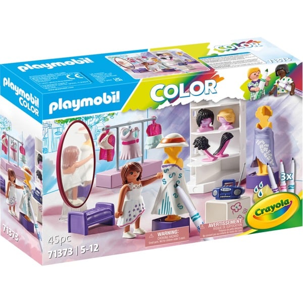PLAYMOBIL 71373 Color Fashion Design Set Konstruktionsspielzeug