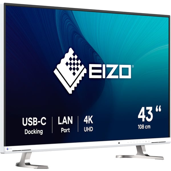 EIZO EV4340X-WT, LED-Monitor 108 cm Zoll), weiß, UltraHD/4K