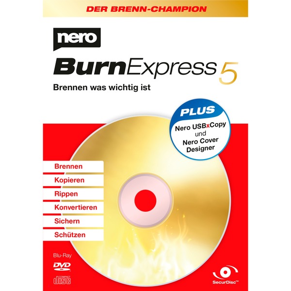 Nero AG Burn Express 5 , Recording-Software 