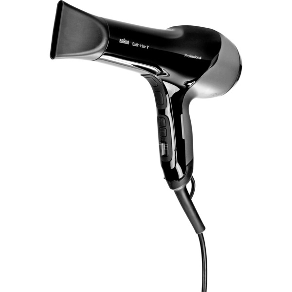 schwarz Hair Haartrockner SensoDryer Braun Satin HD780, 7