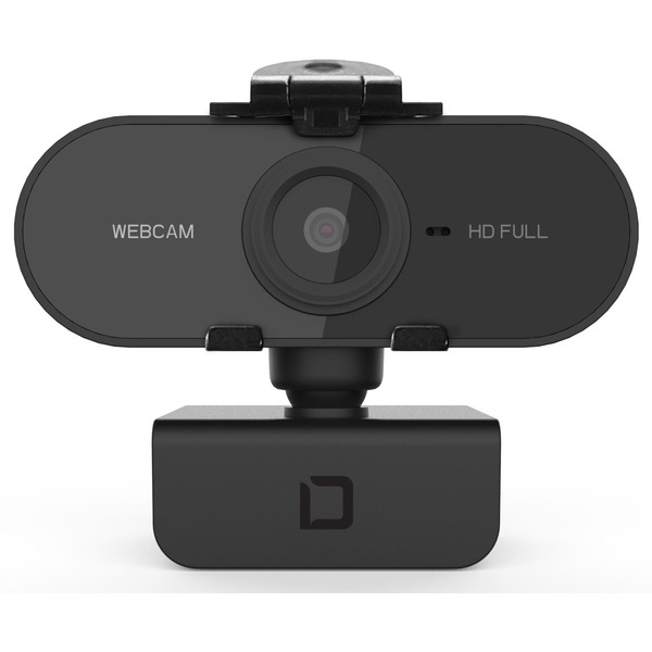 DICOTA Webcam PRO Plus Full HD schwarz