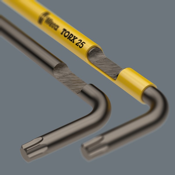 Wera Winkelschlüsselsatz 967 SL/9 TORX HF, Schraubendreher mit Halteclip