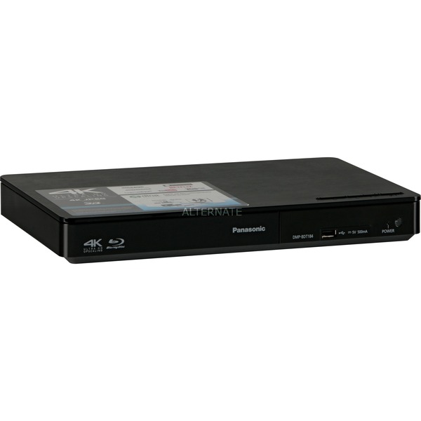 Panasonic DMP-BDT184EG, Blu-ray-Player schwarz Panasonic DMP-BDT184EG, Blu-ray-Player schwarz
