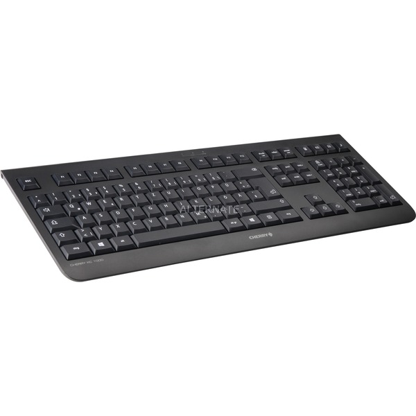 CHERRY KC 1000, schwarz, DE-Layout Tastatur